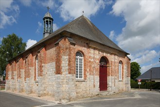Protestant church in Luneray