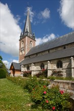 The church of Luneray