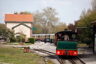 Le Crotoy, chemin de fer de la Baie de Somme