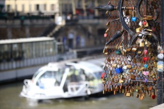 Paris, love padlocks