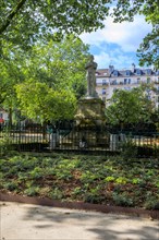 Public park in Paris