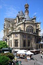 Chevet of the Church of St. Eustache, Paris