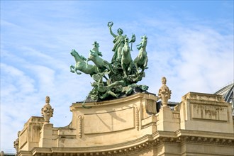 Quadriga on the Grand Palais, Paris