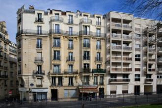 Paris, rue de la Cité Universitaire