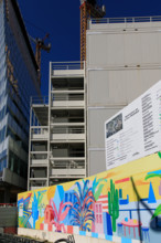 Paris, chantier de la Tour Triangle