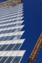 Paris, chantier de la Tour Triangle