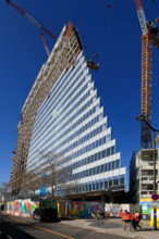 Paris, chantier de la Tour Triangle