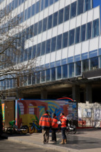 Paris, chantier de la Tour Triangle