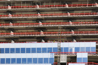 Paris, chantier de la Tour Triangle