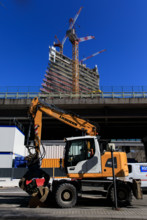 Paris, chantier de la Tour Triangle