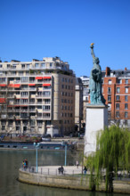 Paris, statue de la Liberté