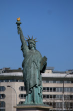Paris, statue de la Liberté