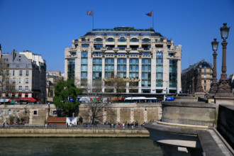 France, région Ile de France, Paris 1er arrondissement, Pont Neuf, la Samaritaine,