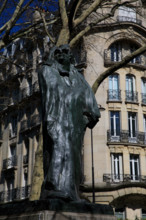 Paris, statue de Balzac