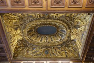 Paris, Musée du Louvre, Chambre à coucher du roi Louis XIV
