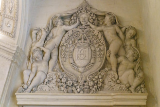 Paris, Musée du Louvre, escalier Henri II