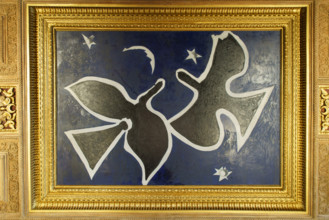 Paris, Musée du Louvre, "Les Oiseaux" de Georges Braque