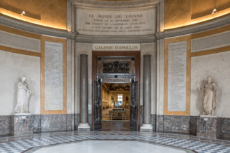 Paris, Musée du Louvre, Rotonde d'Apollon