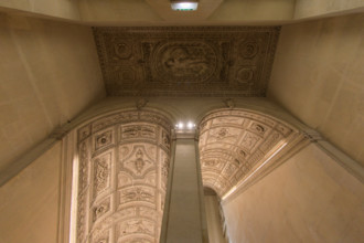 Paris, Musée du Louvre, escalier Henri II