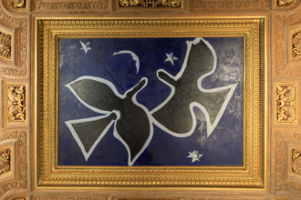 Paris, Musée du Louvre, "Les Oiseaux" de Georges Braque