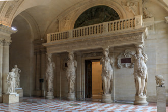 Paris, Musée du Louvre, Salle des Cariatides