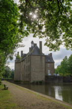 france, région Normandie, Orne, Flers, parc du chateau-musée, ancien hotel de ville,