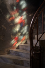 france, région Normandie, Orne, Flers, intérieur de l' église saint Germain,