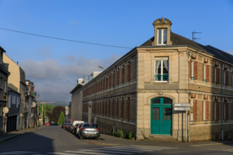 france, région Normandie, Orne, Flers, rue julien salles,