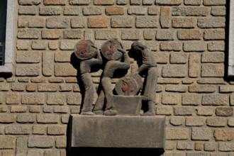 france, région Normandie, Orne, Flers, rue henri Laforest,