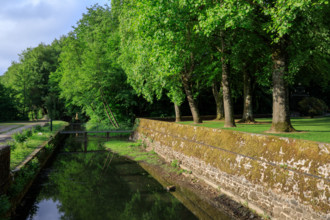 france, région Normandie, Orne, Flers, parc du chateau-musée, ancien hotel de ville,