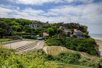 france, région Hauts de france, Somme, Ault, le bois de cise,