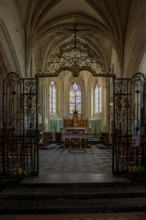 france, région Hauts de france, Somme, Ault, eglise saint Pierre,