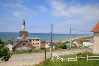 france, région Hauts de france, Somme, Ault, chapelle d'Onival,