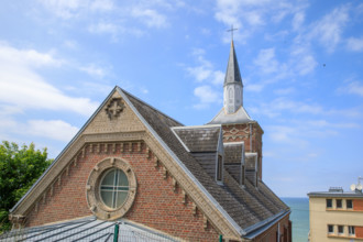 france, région Hauts de france, Somme, Ault, chapelle d'Onival,
