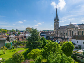 france, région centre, Loiret, Briare, centre ville