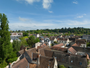 france, région centre, Loiret, Briare, centre ville