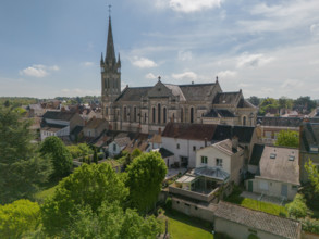 france, région centre, Loiret, Briare, centre ville