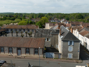 france, région centre, Loiret, Briare, centre ville