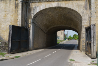 france, région centre, Loiret, Briare, pont canal de Saint Firmin sur Loire, ,