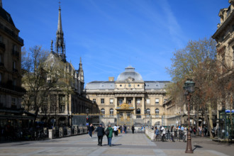 Paris, Palais de Justice et Sainte-Chapelle