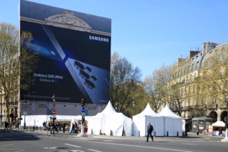 Paris, place Saint-Michel
