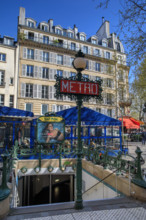 Paris, place Saint-André-des-Arts