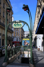Paris, métro Réaumur-Sébastopol