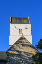 france, region Normandie, Manche, cotentin, Agon coutainville, église d'Agon,