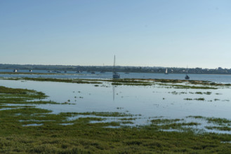 france, region Normandie, Manche, cotentin, Agon coutainville, pointe d'Agon,