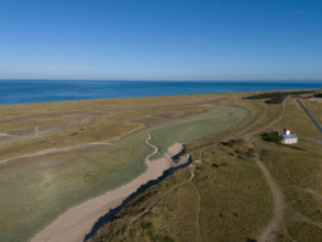 france, region Normandie, Manche, cotentin, Agon coutainville, pointe d'Agon,