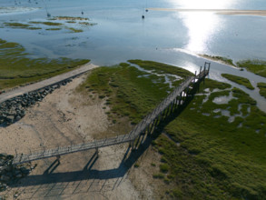 france, region Normandie, Manche, cotentin, Agon coutainville, pointe d'Agon,