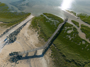france, region Normandie, Manche, cotentin, Agon coutainville, pointe d'Agon,