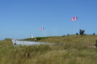 france, region Normandie, Manche, cotentin, plages du debarquement, Sainte-Marie du Mont,  Utah