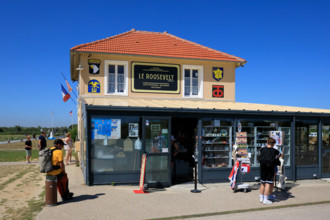 france, region Normandie, Manche, cotentin, plages du debarquement, Sainte-Marie du Mont,  Utah